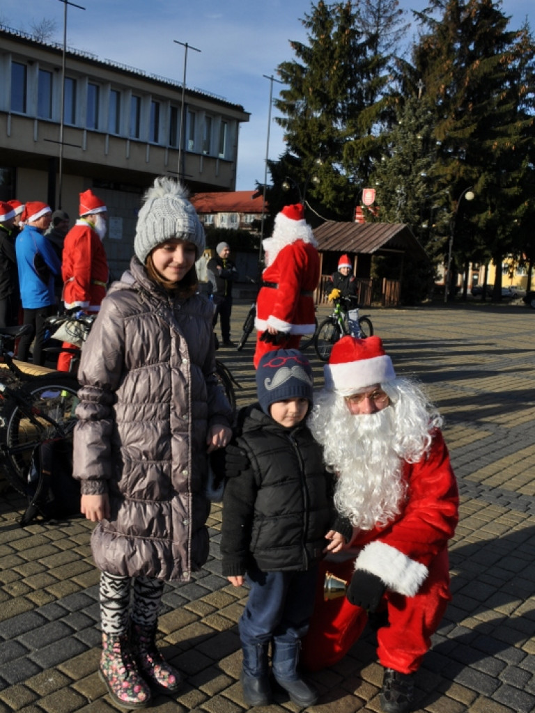 Mikołajkowy bieg uliczny - Biłgoraj 2015