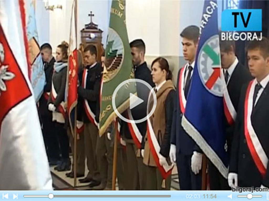 Biłgoraj: 34. rocznica wprowadzenia stanu wojennego (FOTO, VIDEO)
