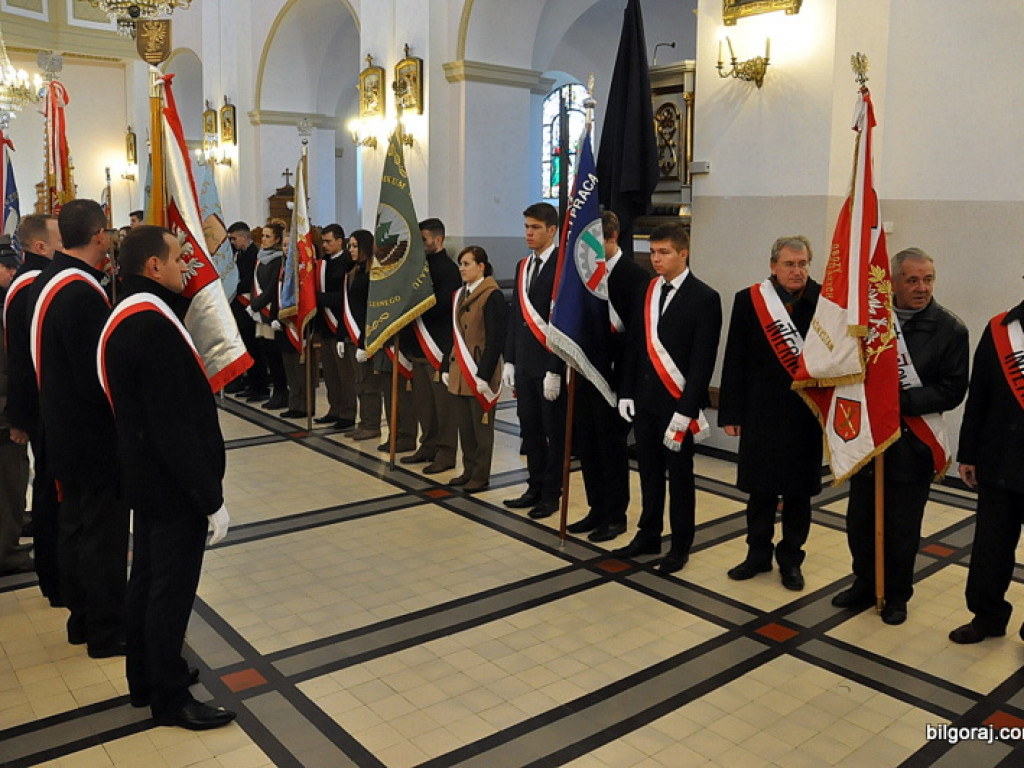 Biłgoraj: 34. rocznica wprowadzenia stanu wojennego (FOTO, VIDEO)