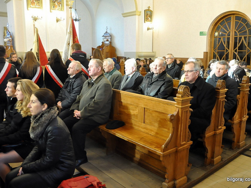Biłgoraj: 34. rocznica wprowadzenia stanu wojennego (FOTO, VIDEO)