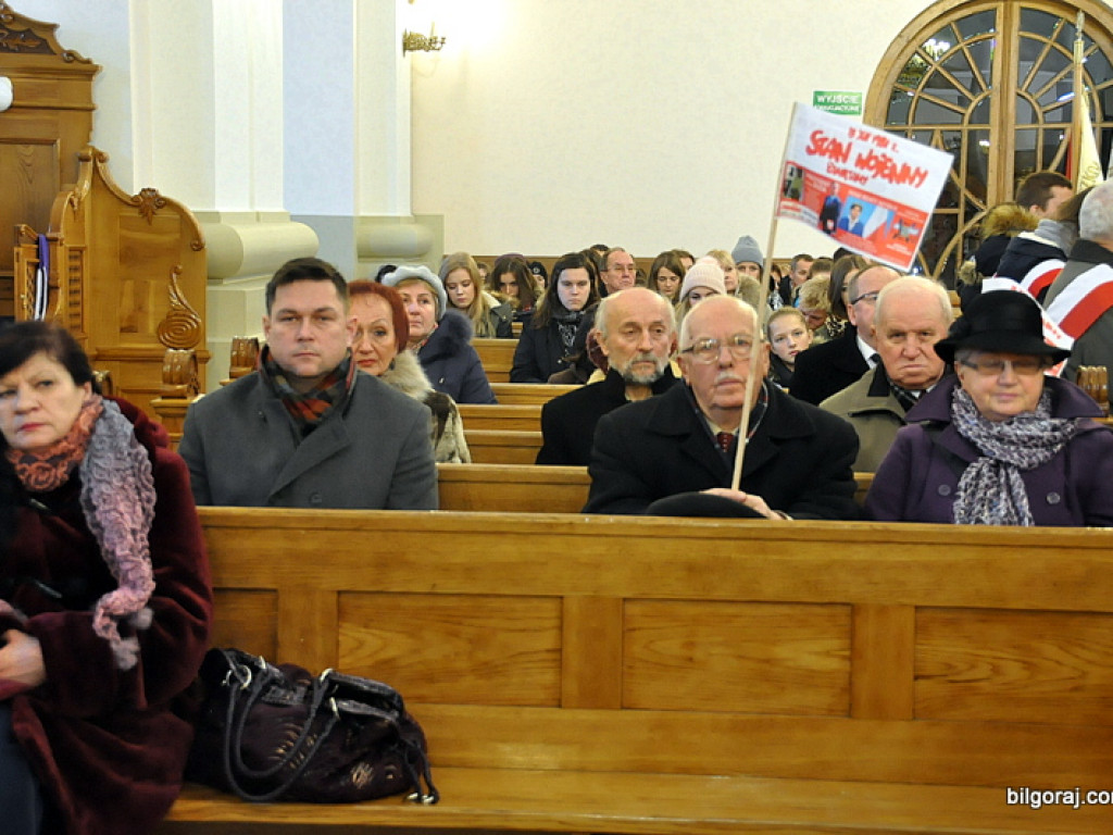 Biłgoraj: 34. rocznica wprowadzenia stanu wojennego (FOTO, VIDEO)