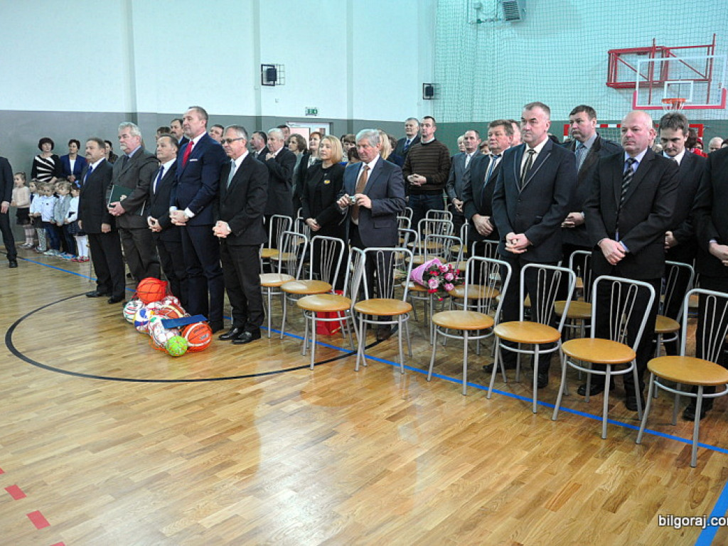 Otwarcie sali gimnastycznej w Rakówce (FOTO)