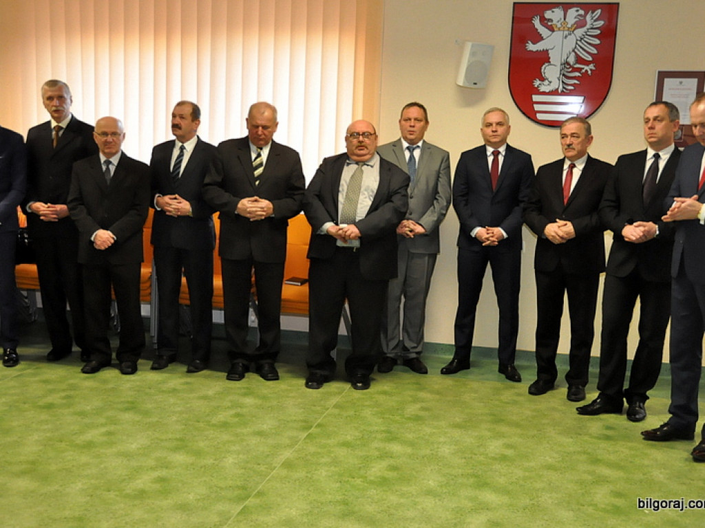 Spotkanie opłatkowe w Starostwie Powiatowym w Biłgoraju (FOTO, VIDEO)