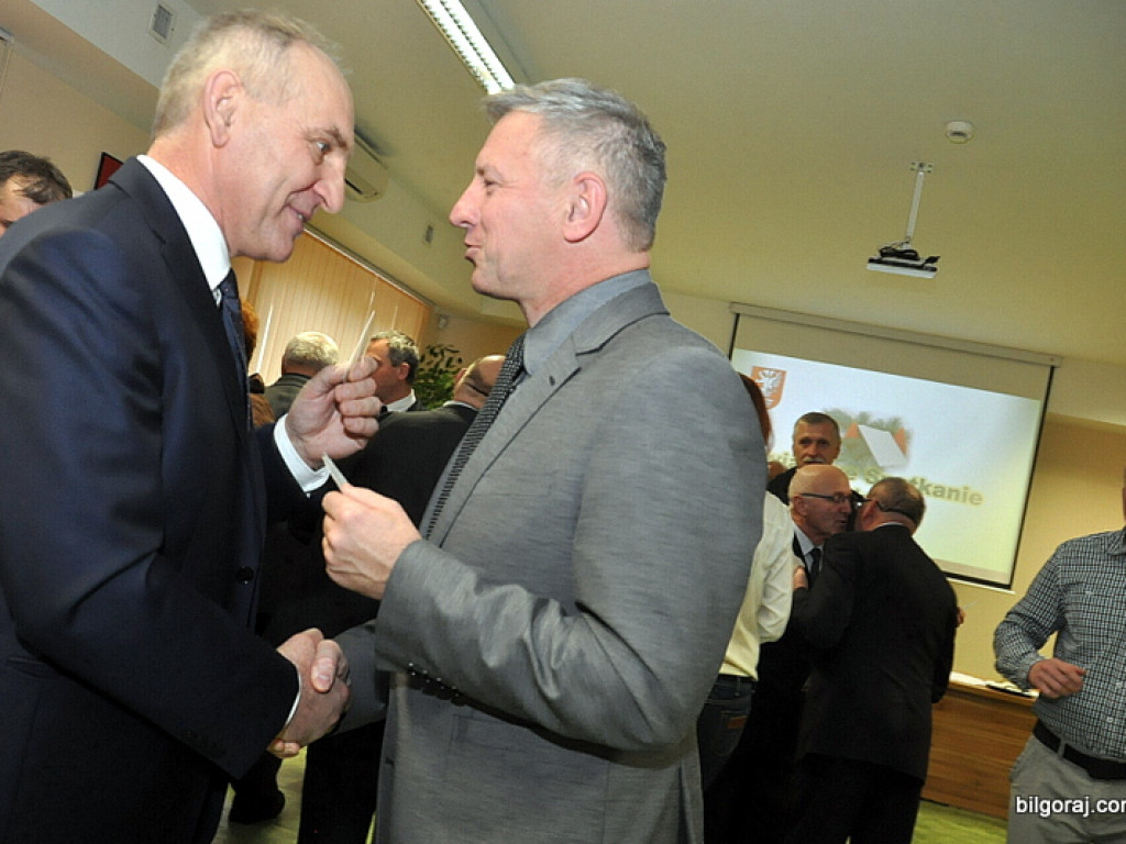 Spotkanie opłatkowe w Starostwie Powiatowym w Biłgoraju (FOTO, VIDEO)