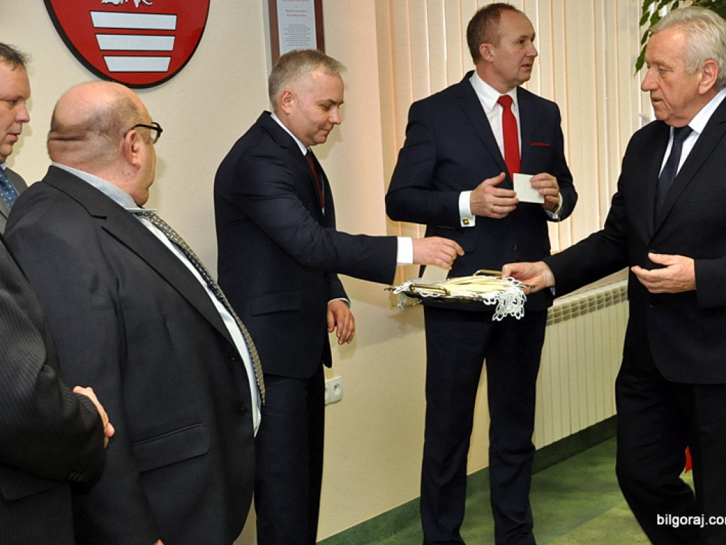 Spotkanie opłatkowe w Starostwie Powiatowym w Biłgoraju (FOTO, VIDEO)