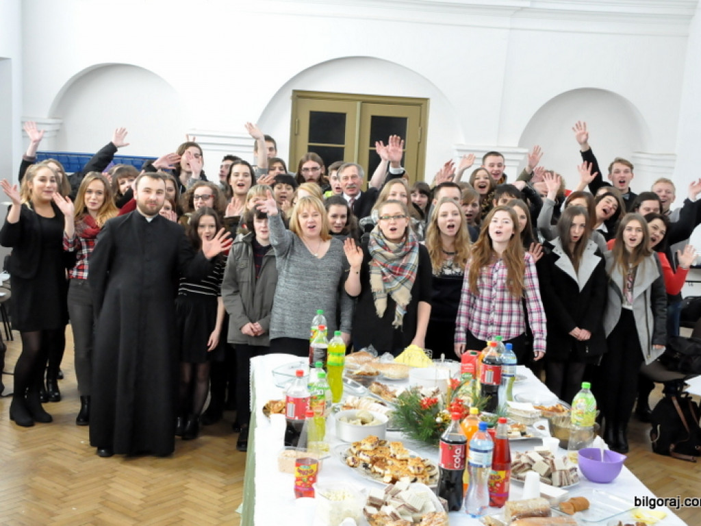 Wigilia w Katolickim Liceum w Biłgoraju (FOTO)