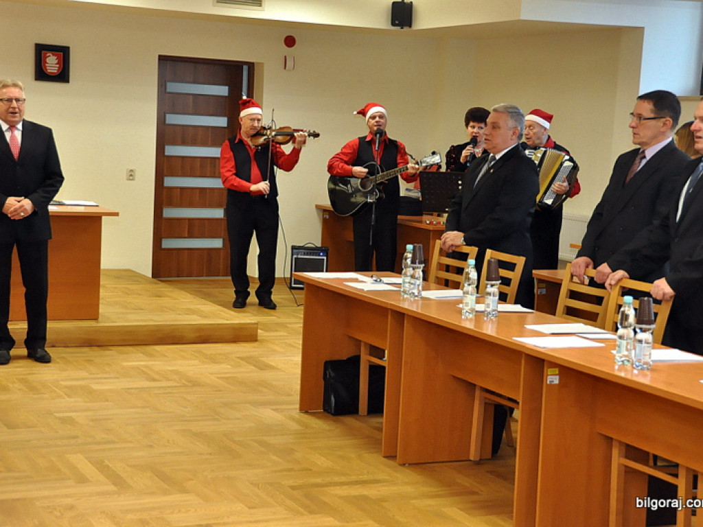 Spotkanie opłatkowe Rady Miasta Biłgoraj (FOTO)
