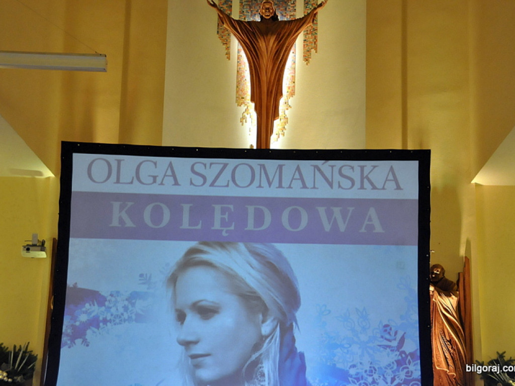 Wspólne kolędowanie z Olgą Szomańską (FOTO, AUDIO)