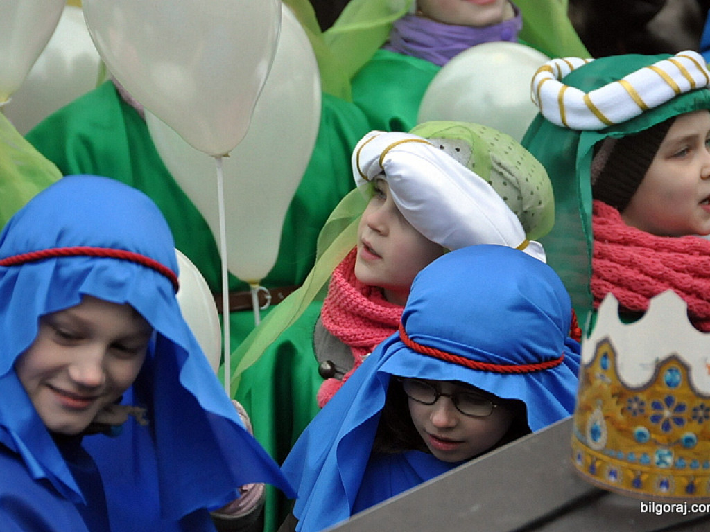 Orszak Trzech Króli - po raz drugi - na ulicach Biłgoraja (FOTO, VIDEO)