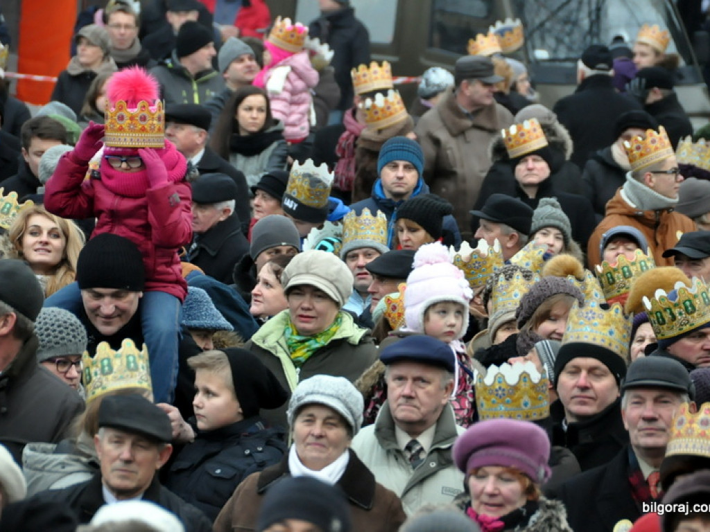 Orszak Trzech Króli - po raz drugi - na ulicach Biłgoraja (FOTO, VIDEO)