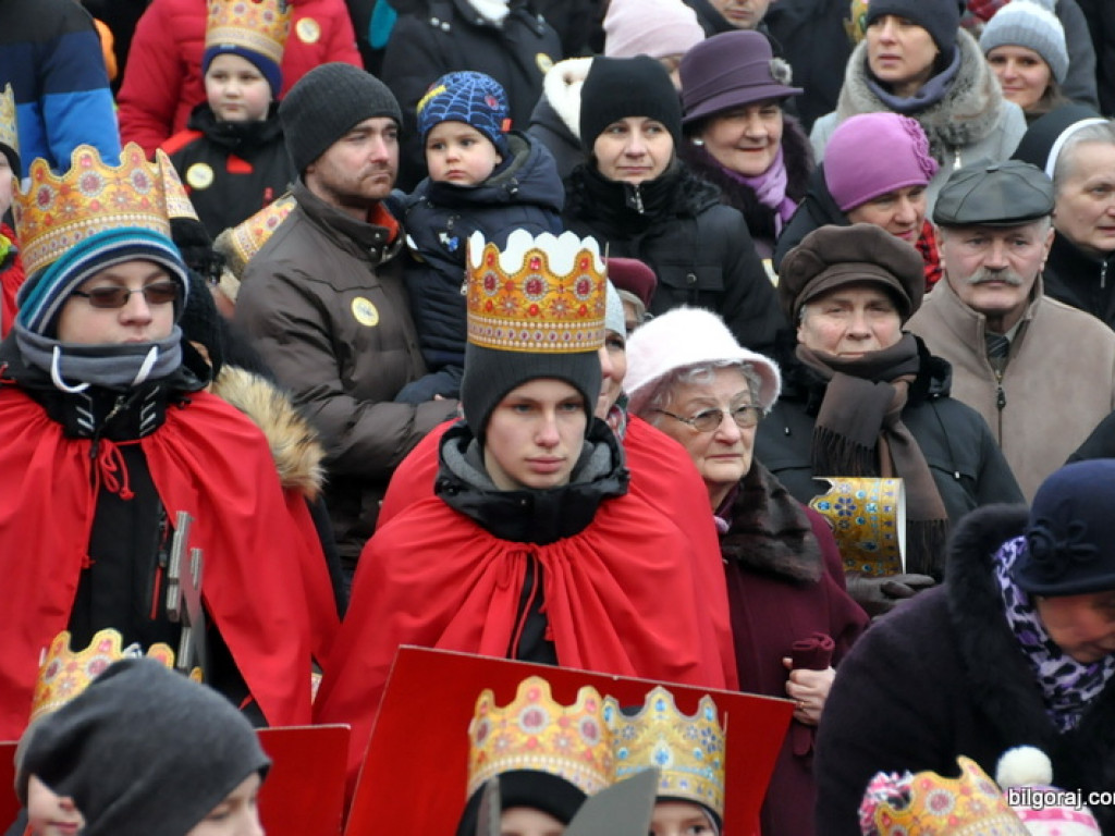 Orszak Trzech Króli - po raz drugi - na ulicach Biłgoraja (FOTO, VIDEO)