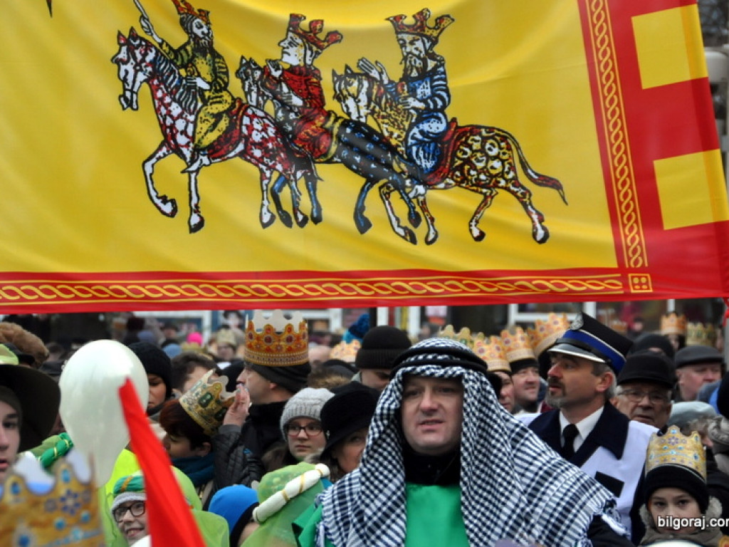 Orszak Trzech Króli - po raz drugi - na ulicach Biłgoraja (FOTO, VIDEO)