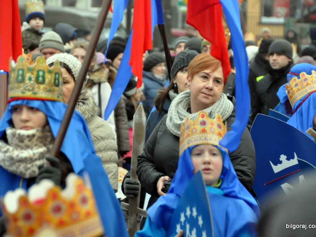 Orszak Trzech Króli - po raz drugi - na ulicach Biłgoraja (FOTO, VIDEO)