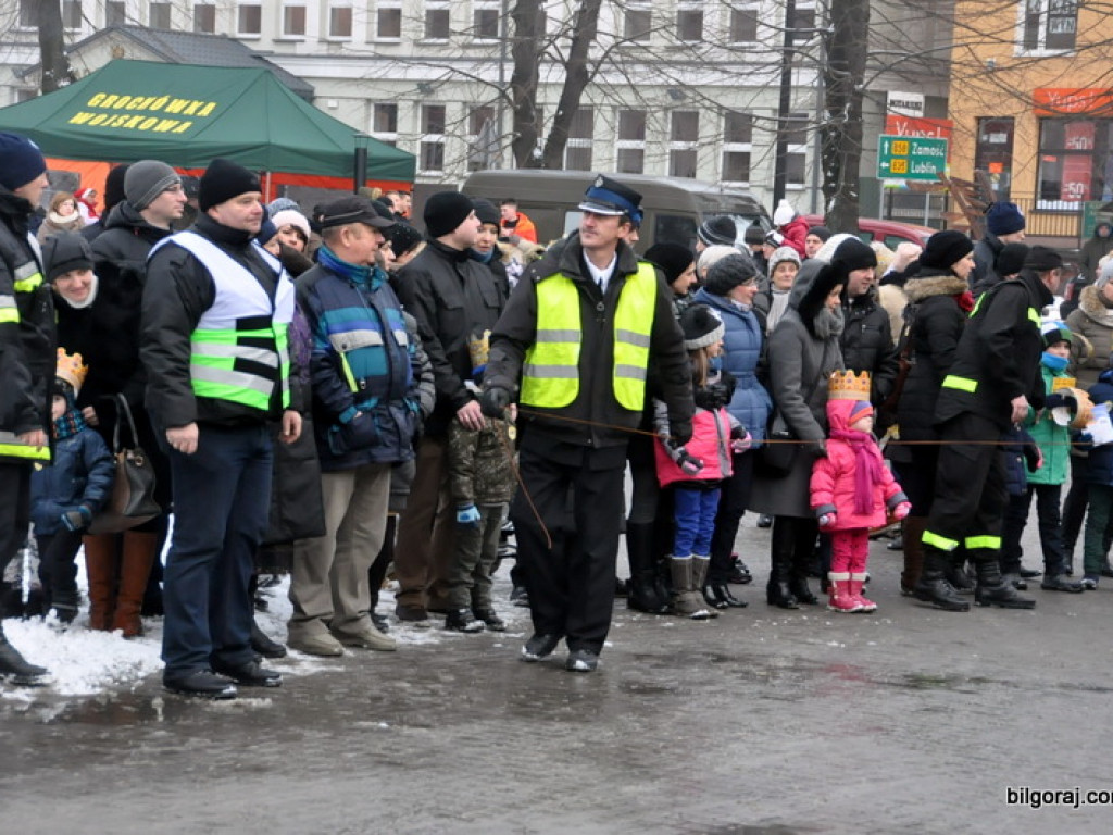 Orszak Trzech Króli - po raz drugi - na ulicach Biłgoraja (FOTO, VIDEO)