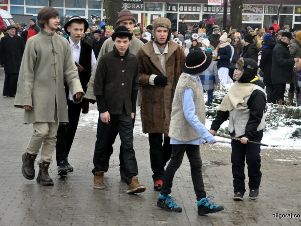 Orszak Trzech Króli - po raz drugi - na ulicach Biłgoraja (FOTO, VIDEO)