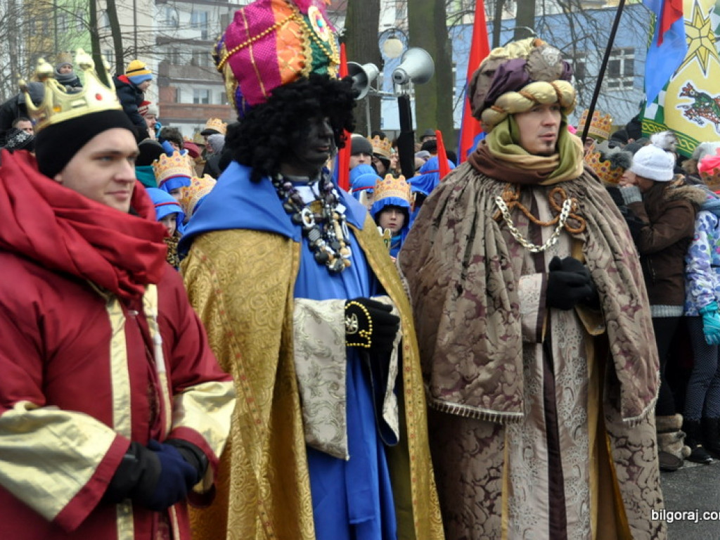 Orszak Trzech Króli - po raz drugi - na ulicach Biłgoraja (FOTO, VIDEO)