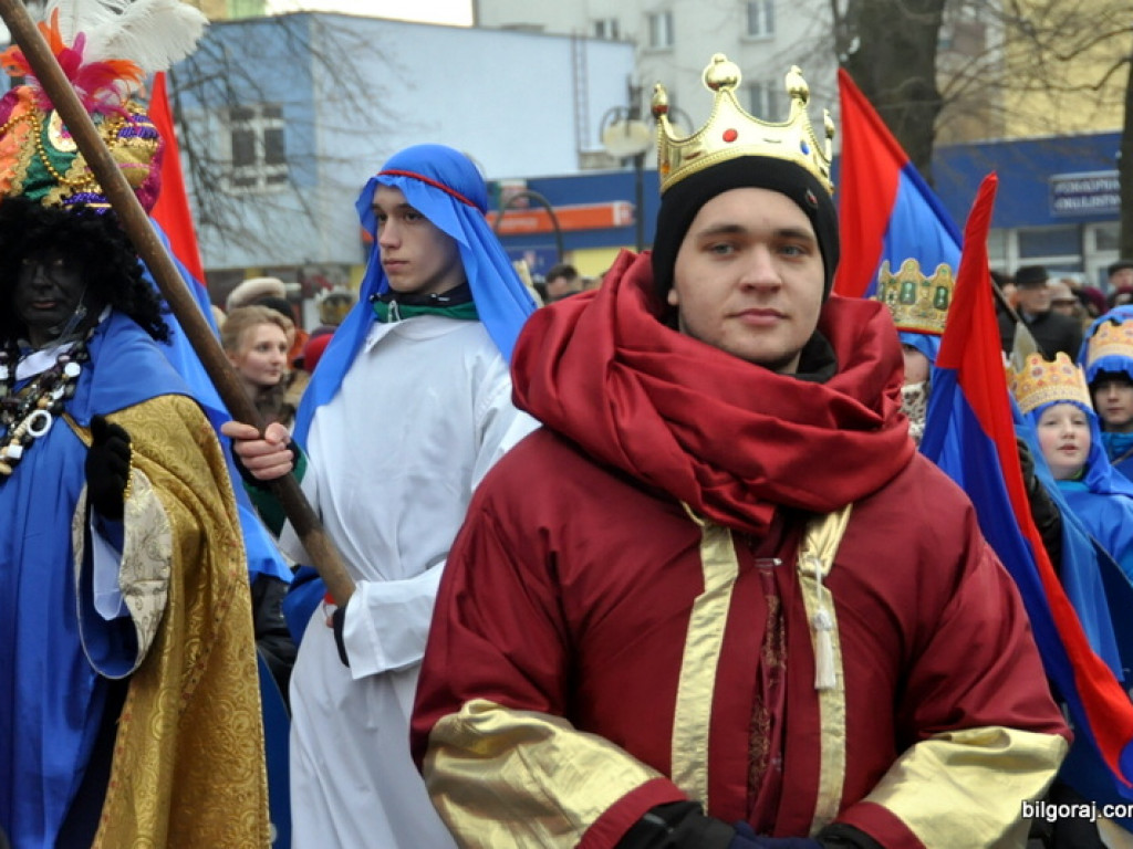 Orszak Trzech Króli - po raz drugi - na ulicach Biłgoraja (FOTO, VIDEO)
