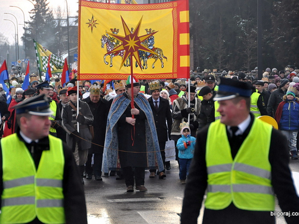 Orszak Trzech Króli - po raz drugi - na ulicach Biłgoraja (FOTO, VIDEO)