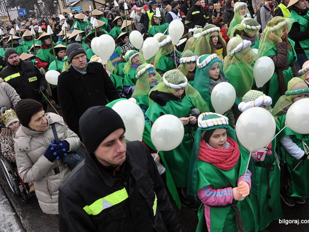 Orszak Trzech Króli - po raz drugi - na ulicach Biłgoraja (FOTO, VIDEO)