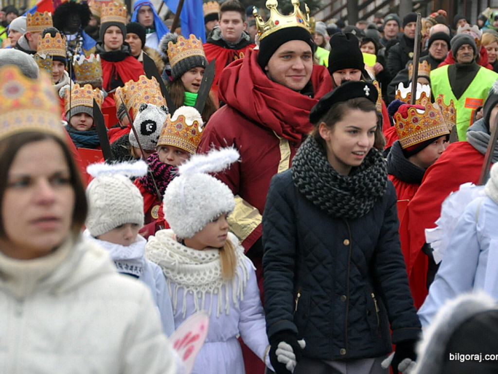 Orszak Trzech Króli - po raz drugi - na ulicach Biłgoraja (FOTO, VIDEO)