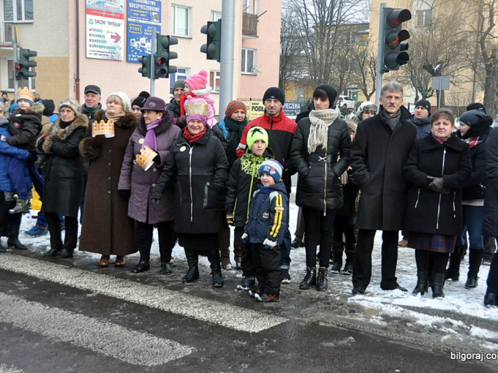 Orszak Trzech Króli - po raz drugi - na ulicach Biłgoraja (FOTO, VIDEO)