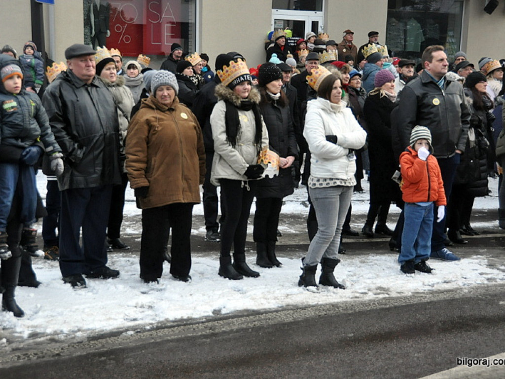 Orszak Trzech Króli - po raz drugi - na ulicach Biłgoraja (FOTO, VIDEO)