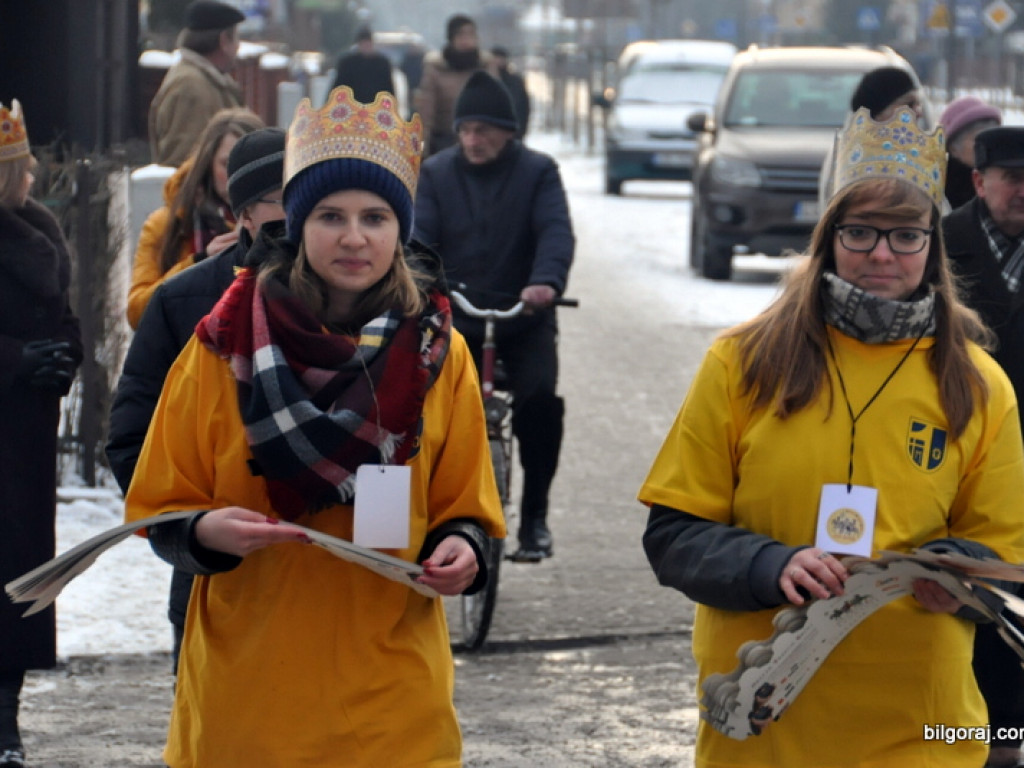 Orszak Trzech Króli - po raz drugi - na ulicach Biłgoraja (FOTO, VIDEO)