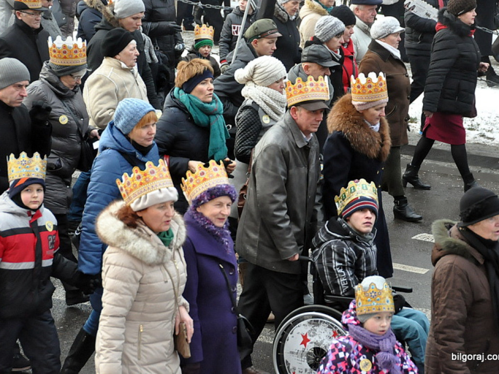 Orszak Trzech Króli - po raz drugi - na ulicach Biłgoraja (FOTO, VIDEO)