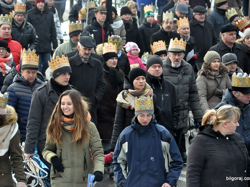 Orszak Trzech Króli - po raz drugi - na ulicach Biłgoraja (FOTO, VIDEO)