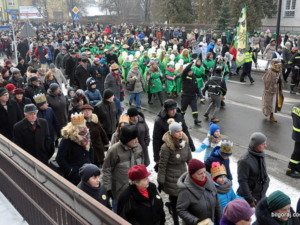 Orszak Trzech Króli - po raz drugi - na ulicach Biłgoraja (FOTO, VIDEO)