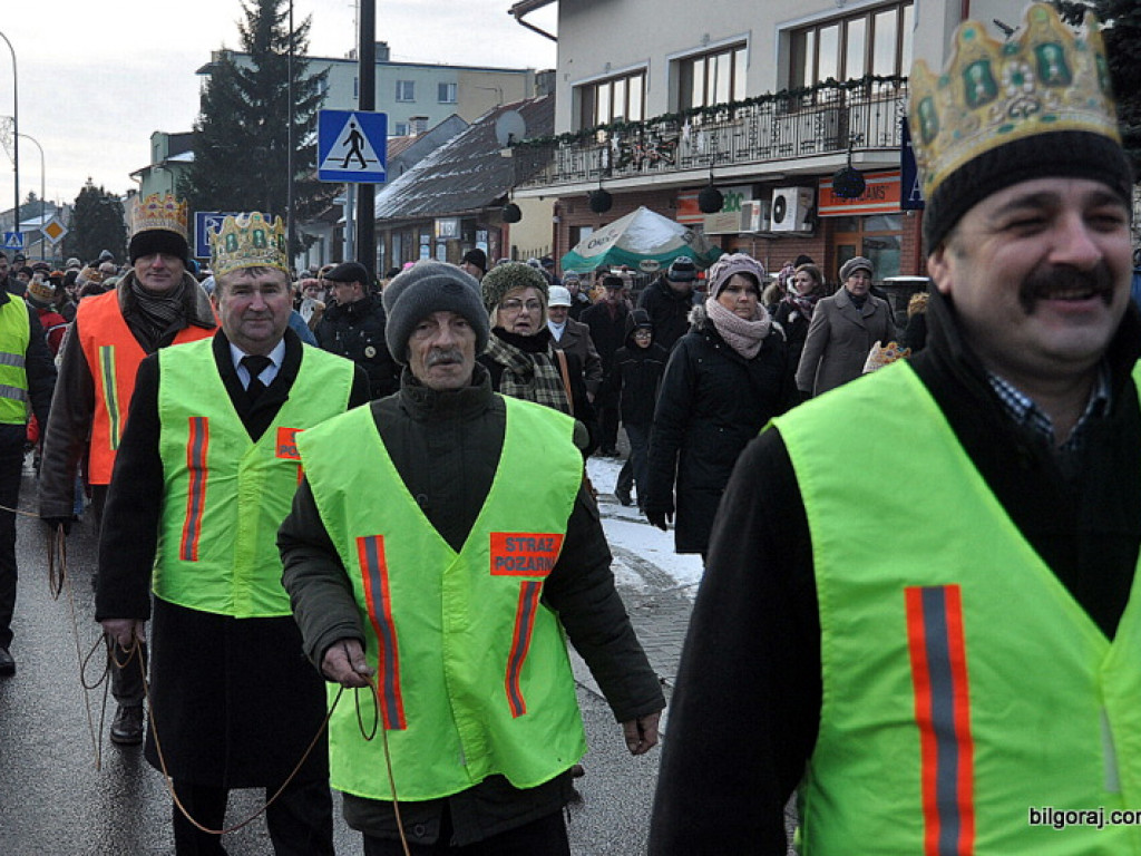 Orszak Trzech Króli - po raz drugi - na ulicach Biłgoraja (FOTO, VIDEO)