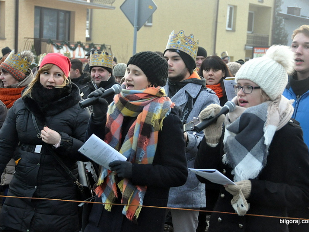 Orszak Trzech Króli - po raz drugi - na ulicach Biłgoraja (FOTO, VIDEO)