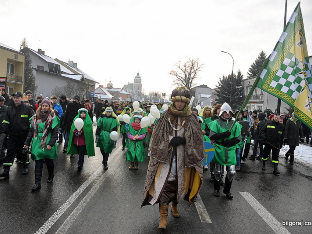 Orszak Trzech Króli - po raz drugi - na ulicach Biłgoraja (FOTO, VIDEO)