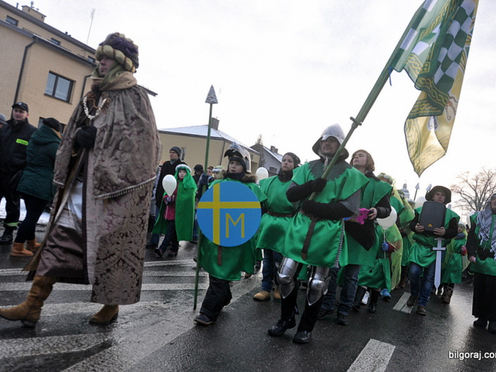 Orszak Trzech Króli - po raz drugi - na ulicach Biłgoraja (FOTO, VIDEO)