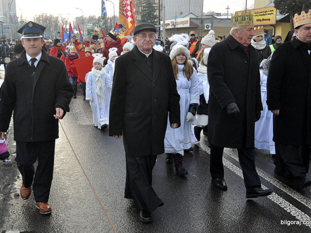 Orszak Trzech Króli - po raz drugi - na ulicach Biłgoraja (FOTO, VIDEO)