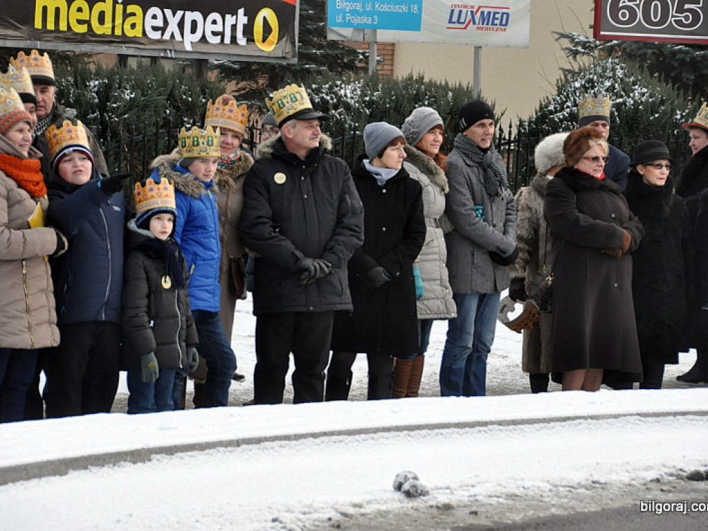 Orszak Trzech Króli - po raz drugi - na ulicach Biłgoraja (FOTO, VIDEO)