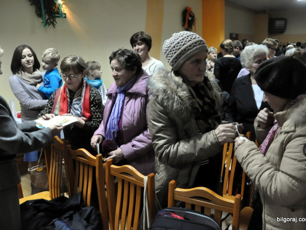 Wspólne spotkanie opłatkowe Gminy Biłgoraj i Frampol (FOTO, AUDIO)