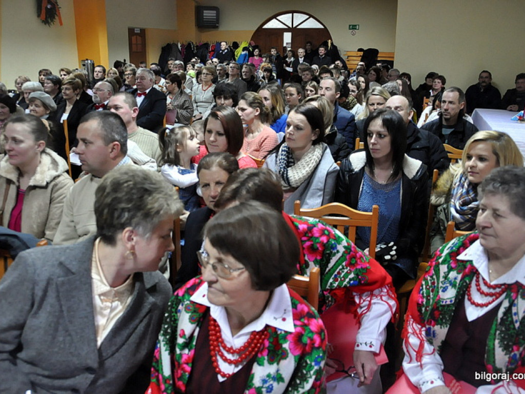 Wspólne spotkanie opłatkowe Gminy Biłgoraj i Frampol (FOTO, AUDIO)