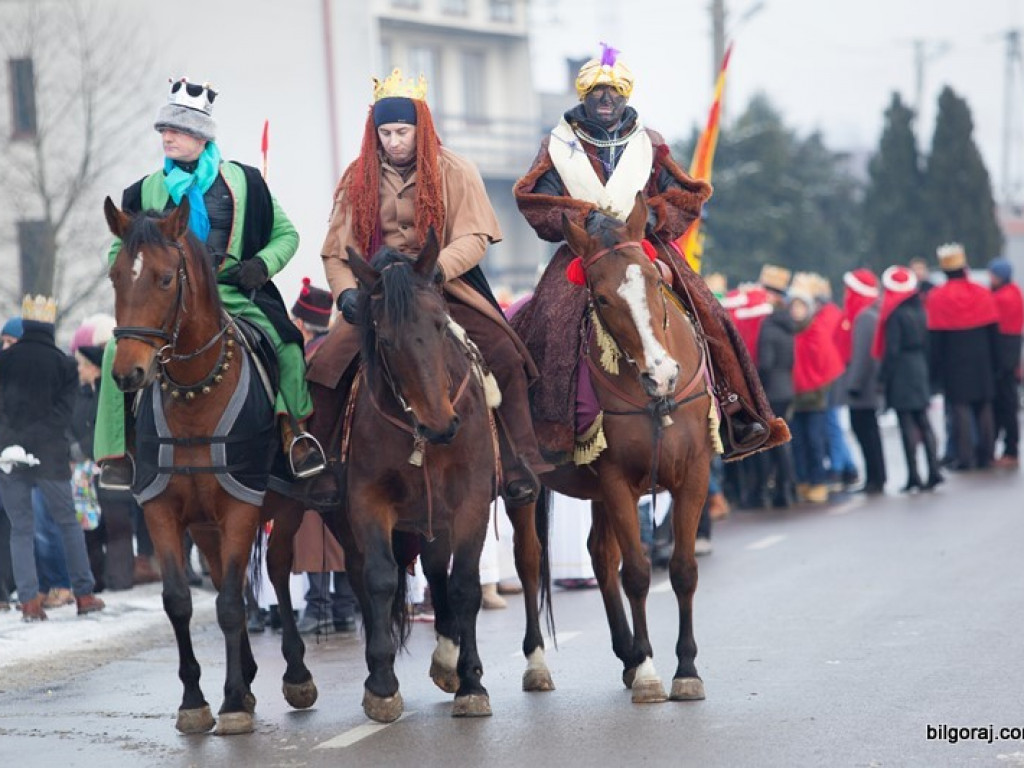 III Łukowski Orszak Trzech Króli (FOTO)