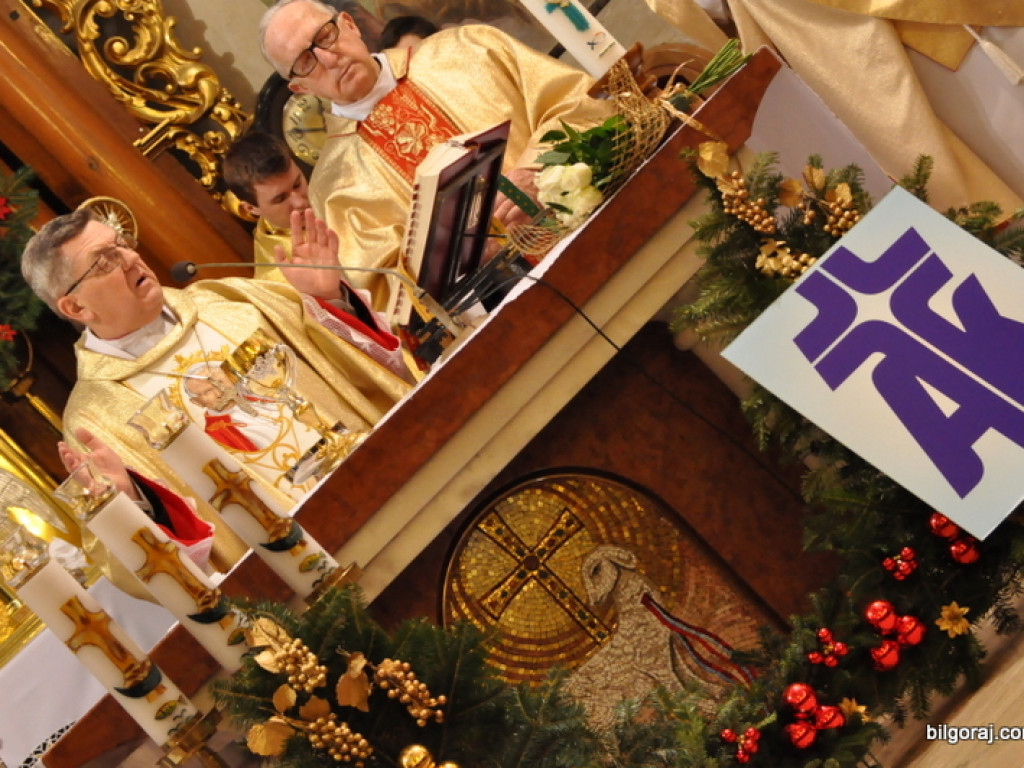 Diecezjalne spotkanie opłatkowe Akcji Katolickiej w Biłgoraju (FOTO)