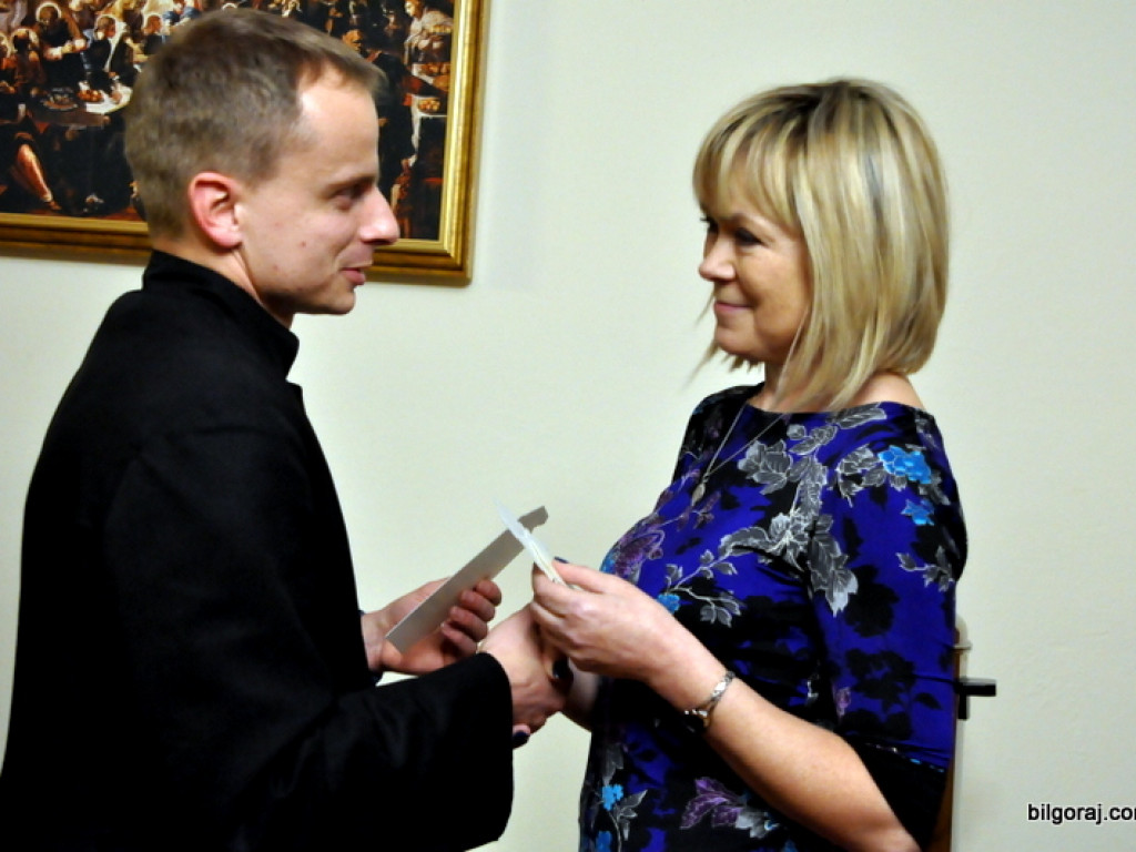 Rejonowy opłatek nauczycieli biłgorajskiego (FOTO)