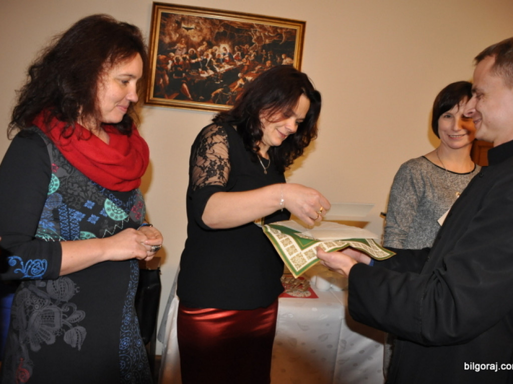 Rejonowy opłatek nauczycieli biłgorajskiego (FOTO)