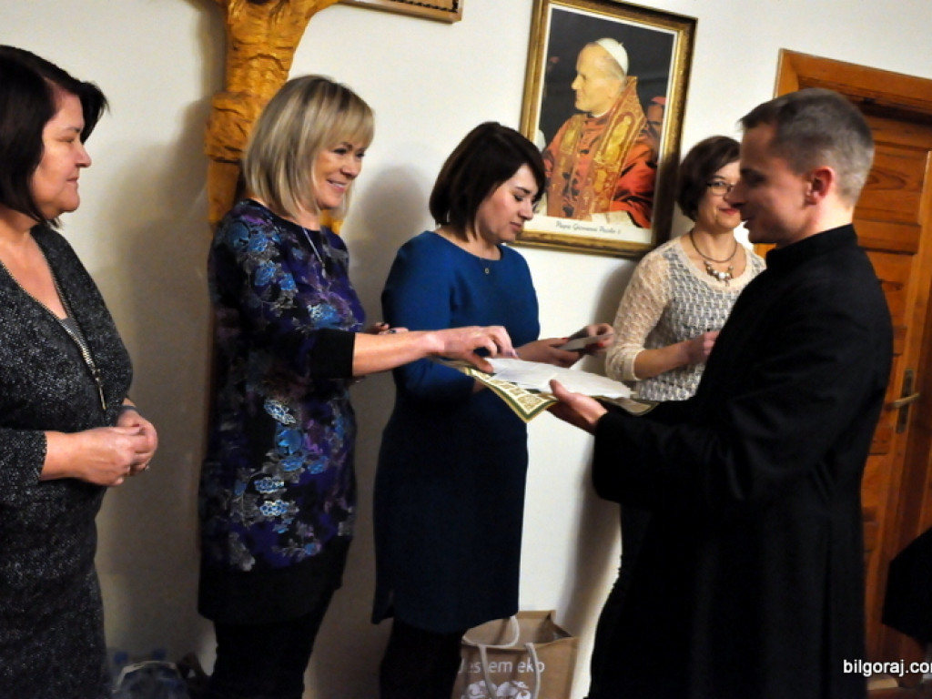 Rejonowy opłatek nauczycieli biłgorajskiego (FOTO)