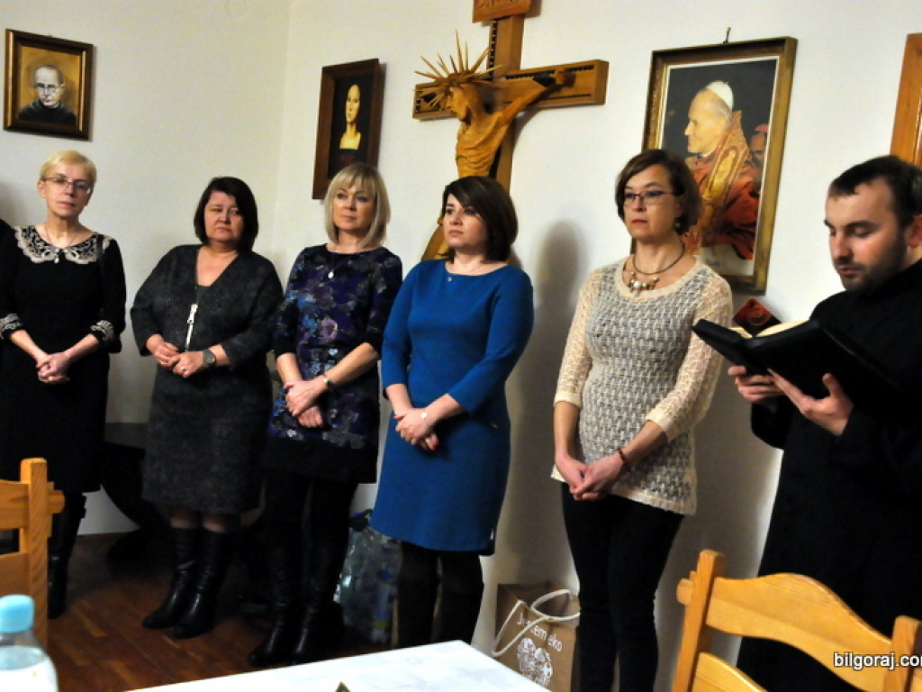 Rejonowy opłatek nauczycieli biłgorajskiego (FOTO)