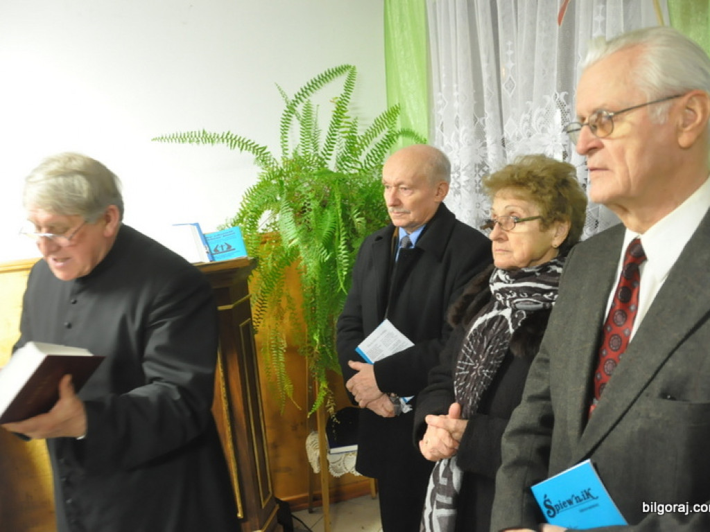 Spotkanie opłatkowe Rejonowego Komitetu Obywatelskiego Ziemi Biłgorajskiej (FOTO)