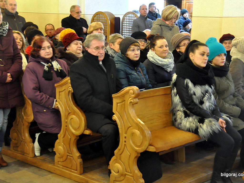 Spotkanie opłatkowe Rejonowego Komitetu Obywatelskiego Ziemi Biłgorajskiej (FOTO)