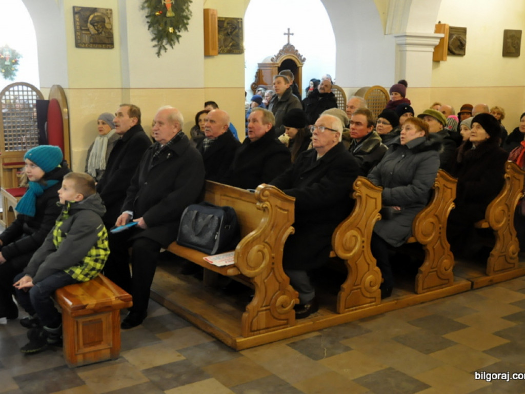 Spotkanie opłatkowe Rejonowego Komitetu Obywatelskiego Ziemi Biłgorajskiej (FOTO)