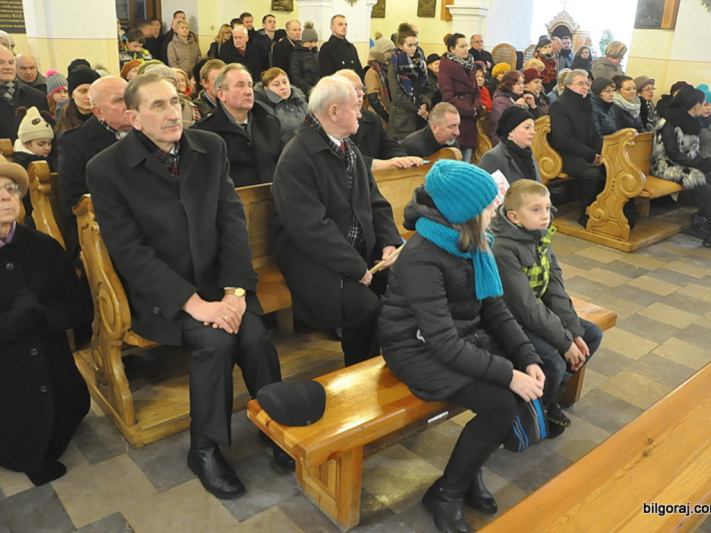 Spotkanie opłatkowe Rejonowego Komitetu Obywatelskiego Ziemi Biłgorajskiej (FOTO)