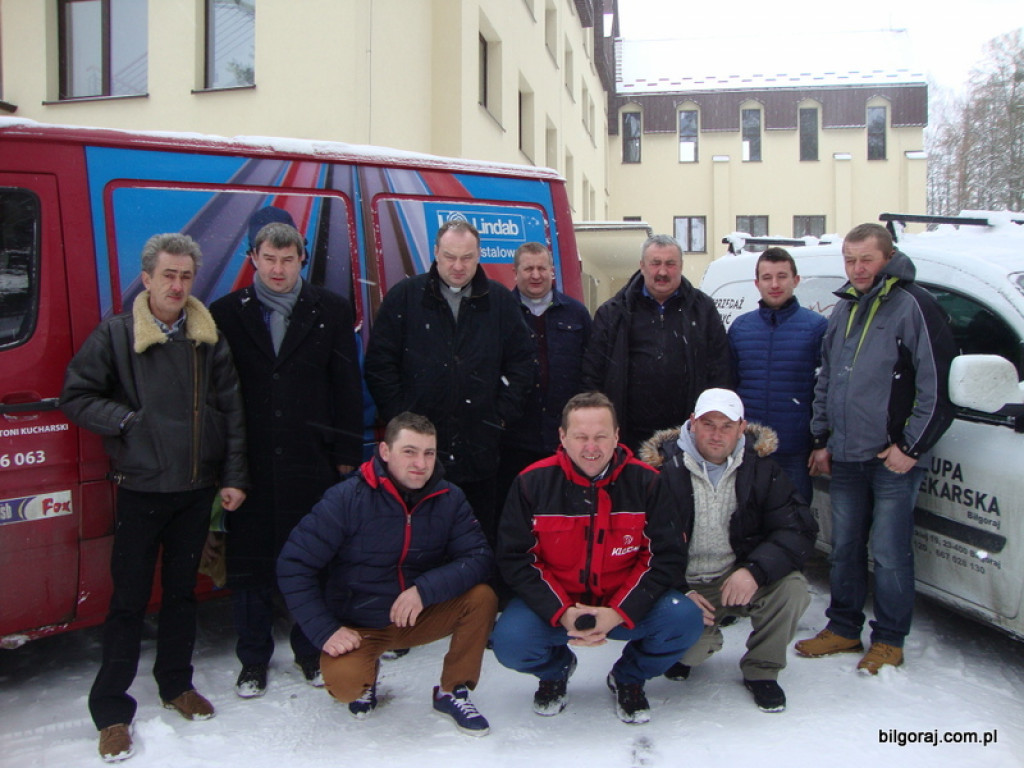 Biłgorajscy dekarze pomagali na Ukrainie (FOTO)