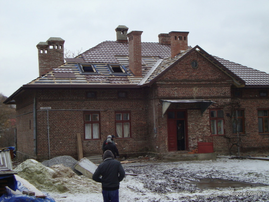 Biłgorajscy dekarze pomagali na Ukrainie (FOTO)